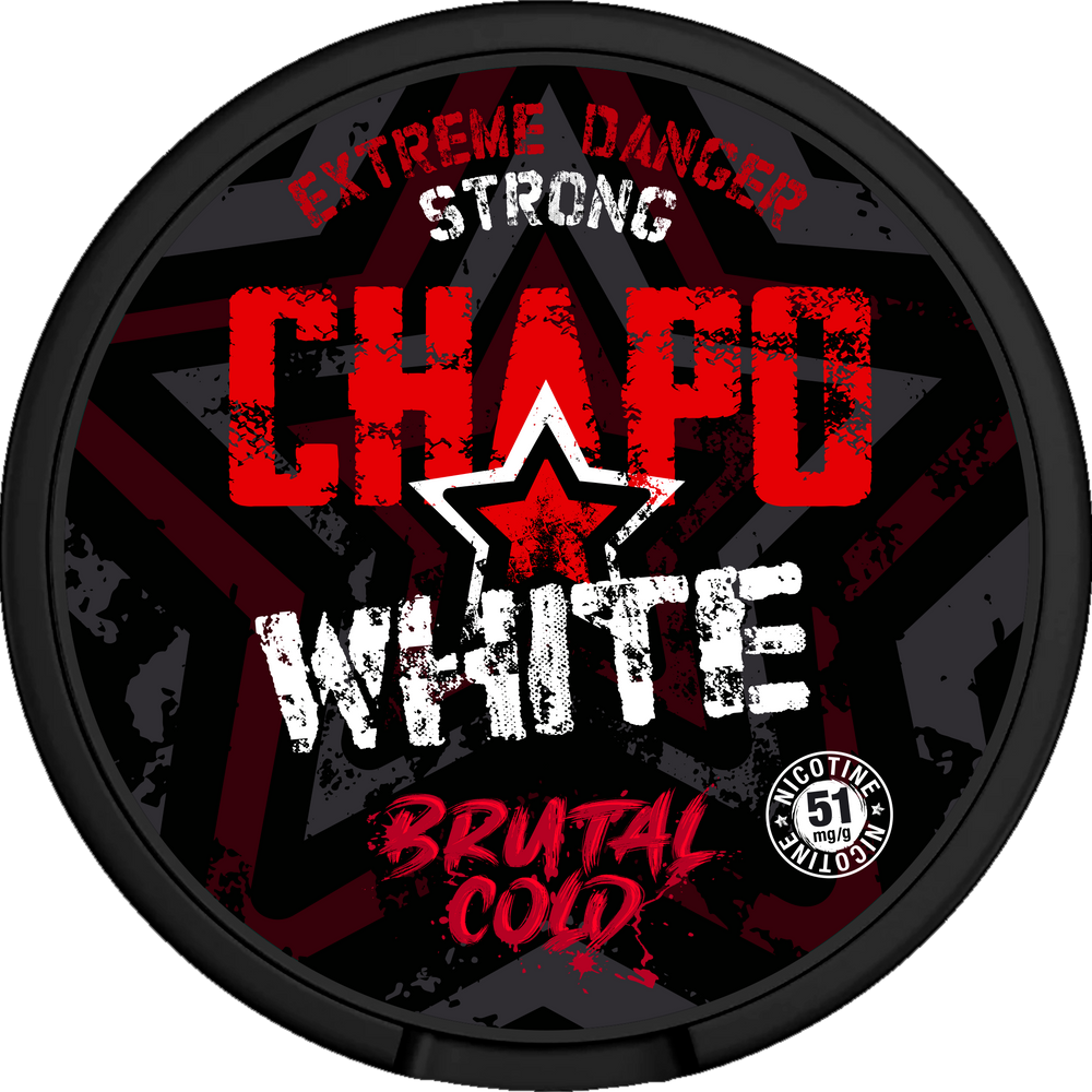 CHAPO WHITE Brutal Cold Danger Strong