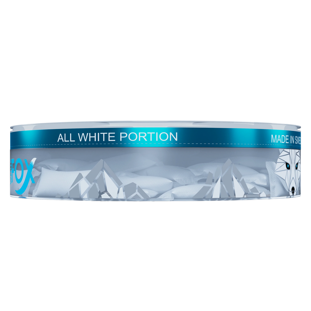 
                      
                        White Fox Slim All White Portion
                      
                    