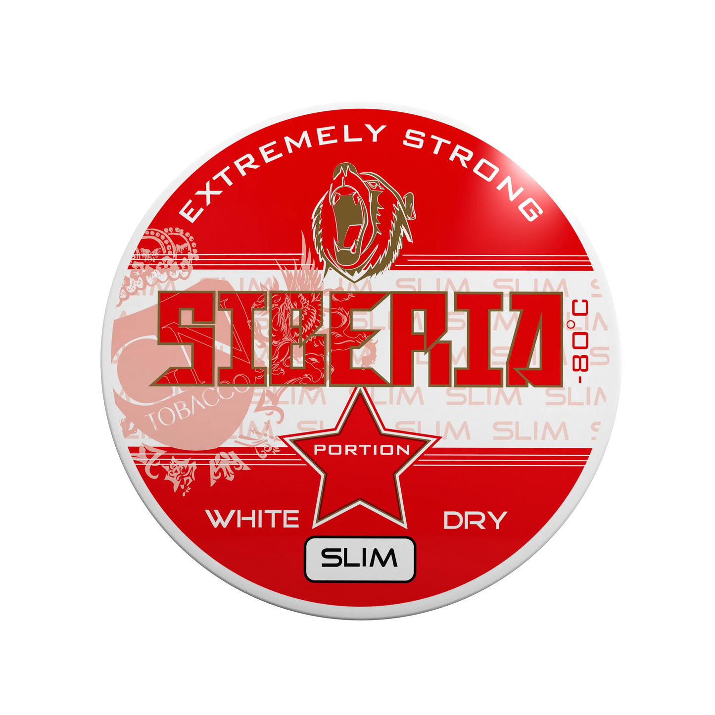 SIBERIA Red -80 Degrees White Dry Portion Tight