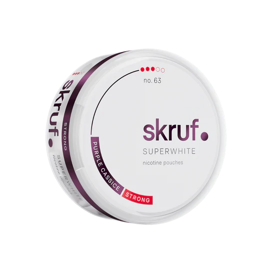 SKRUF Super White NO.63 Purple Cassice